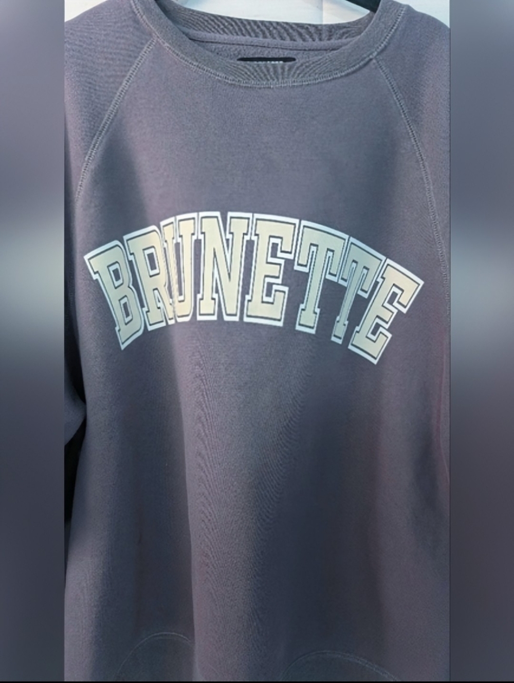 GUC Brunette The Label / BTL NYBF Crewneck Sweater Size M/L - Picture 4 of 7